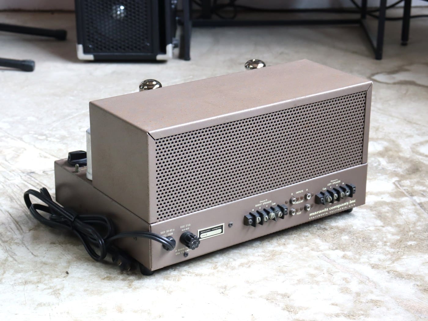 【中古】MARANTZ 8BK 真空管パワーアンプ - 画像 (4)