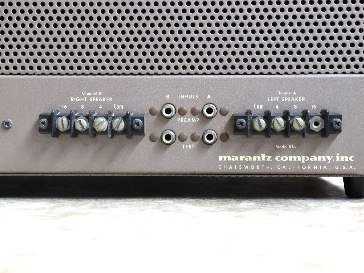 【中古】MARANTZ 8BK 真空管パワーアンプ - 画像 (9)