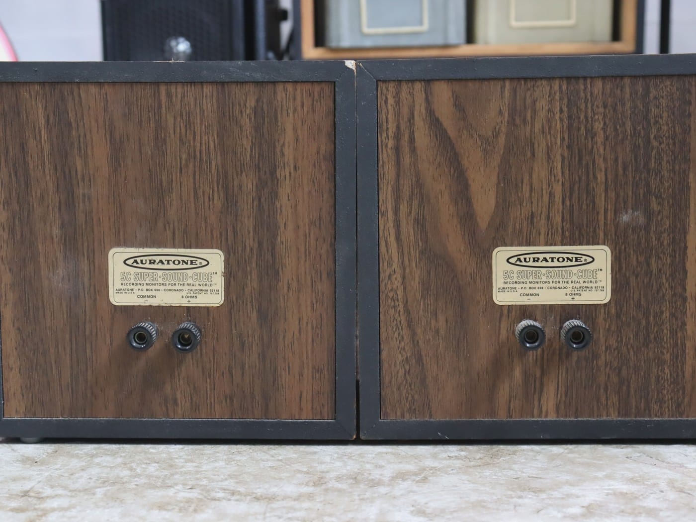 【中古・現状渡し】AURATONE 5C SUPER SOUND CUBE スピーカー - 画像 (5)