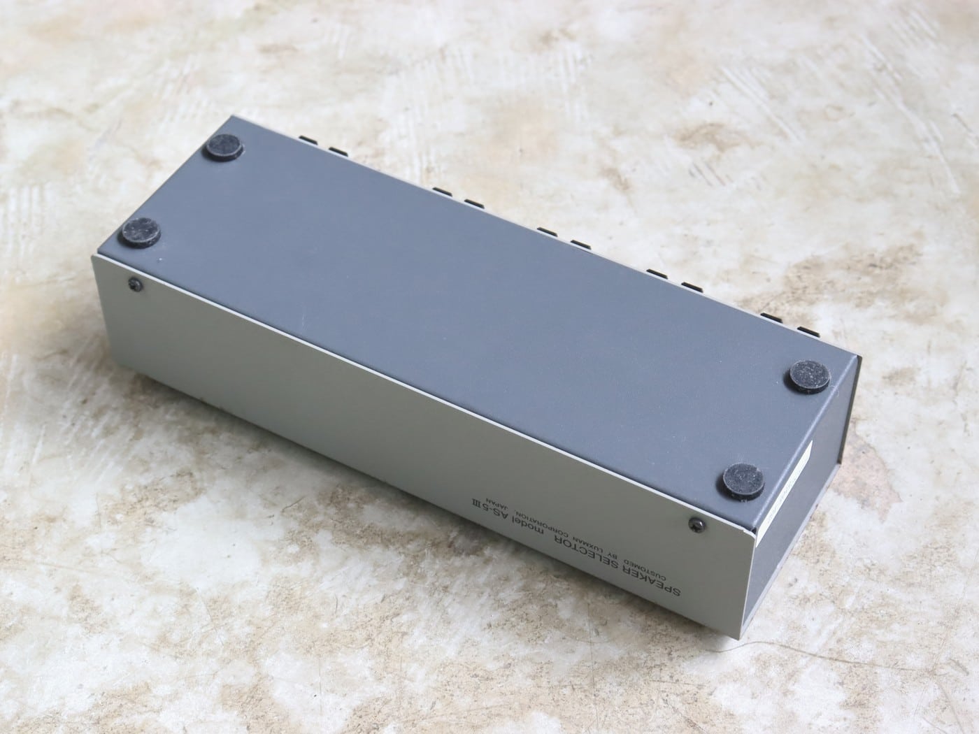 【中古】LUXMAN AS-5III スピーカーセレクター - 画像 (3)