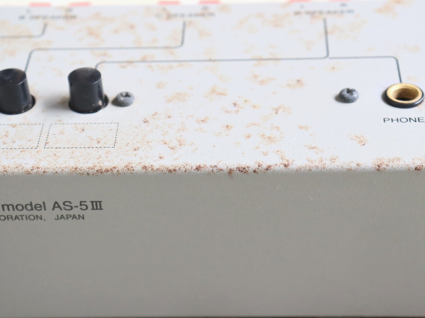 【中古】LUXMAN AS-5III スピーカーセレクター - 画像 (4)