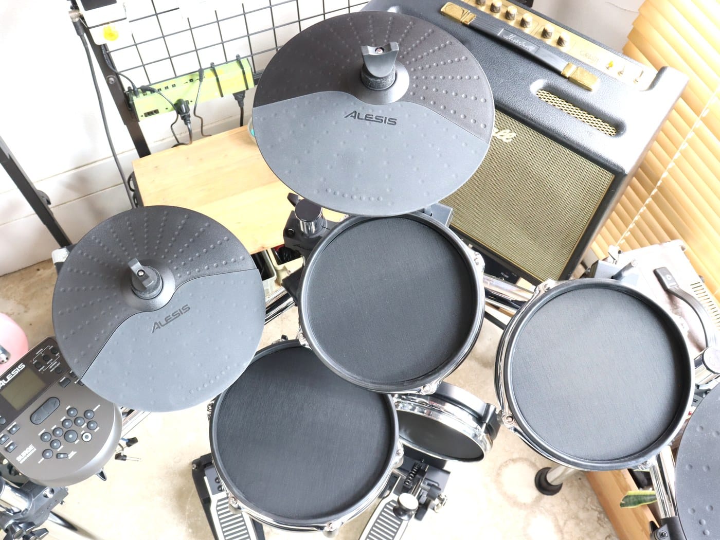 【中古】ALESIS SURGE MESH KIT シンバル1枚追加 電子ドラムセット - 画像 (3)