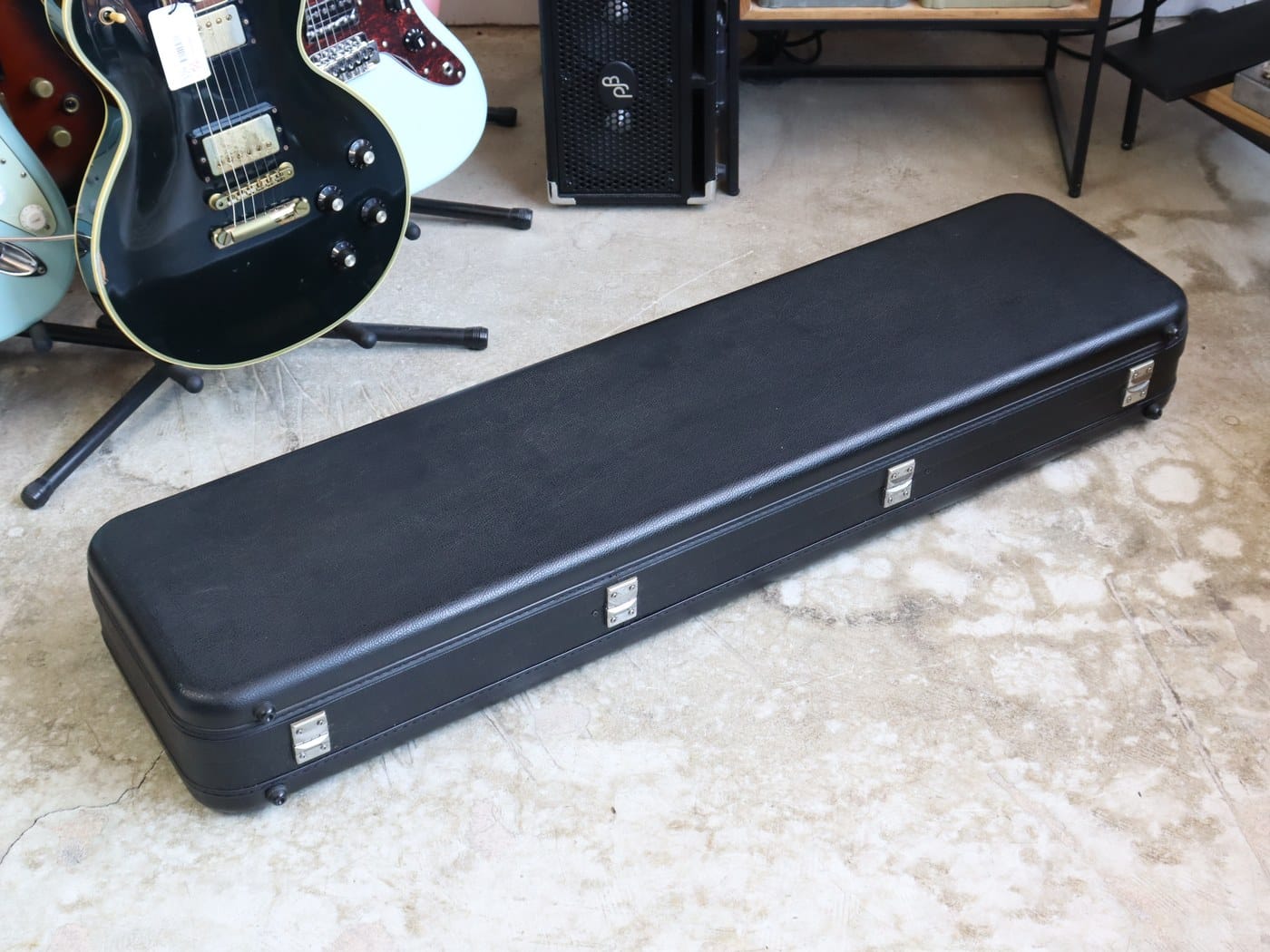 【中古】メーカー不明 津軽三味線用ハードケース 内寸:(W)113cm , (D)25.5cm , (H)7cm