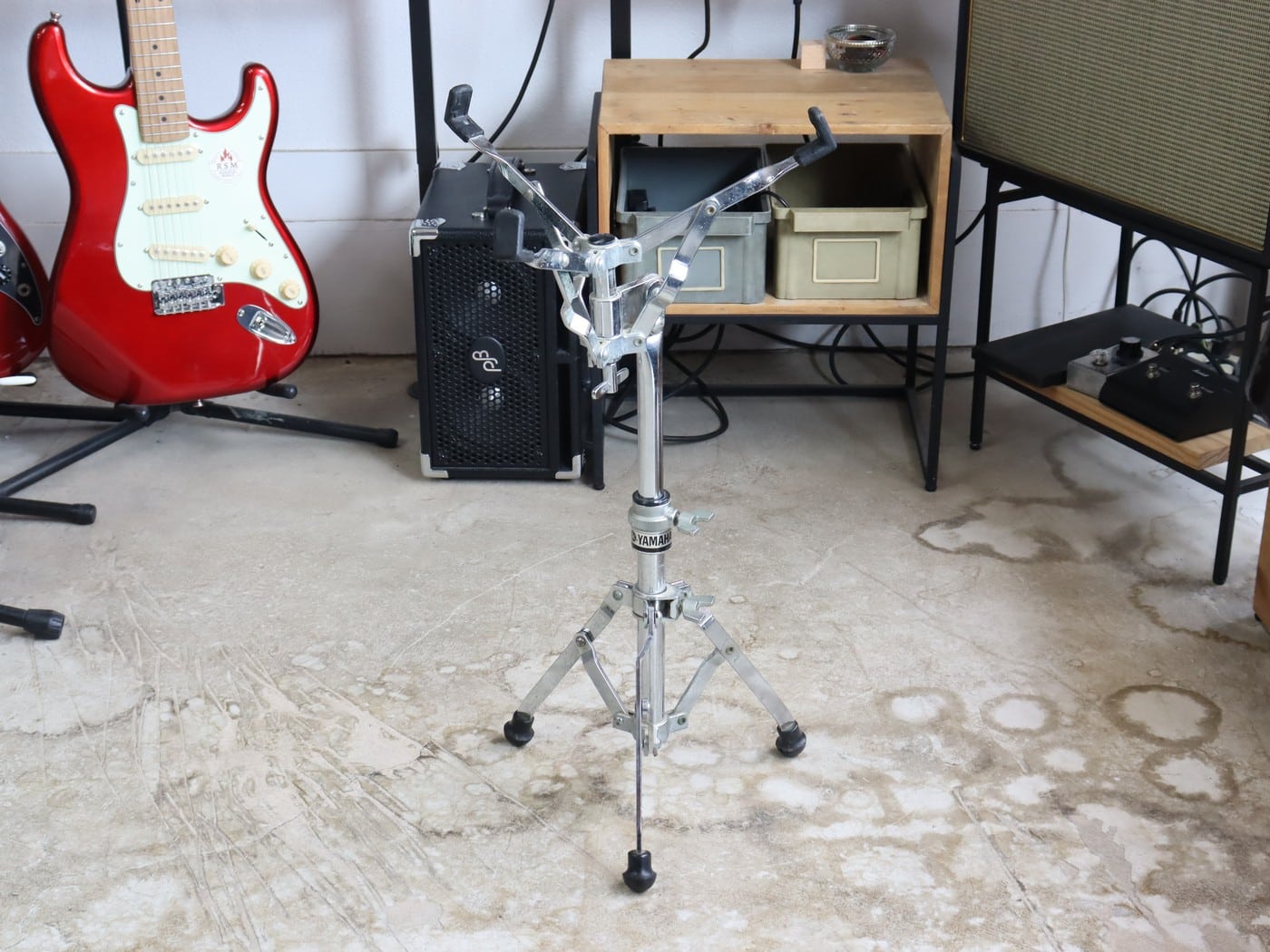 【中古】YAMAHA スネアスタンド シングルレッグ