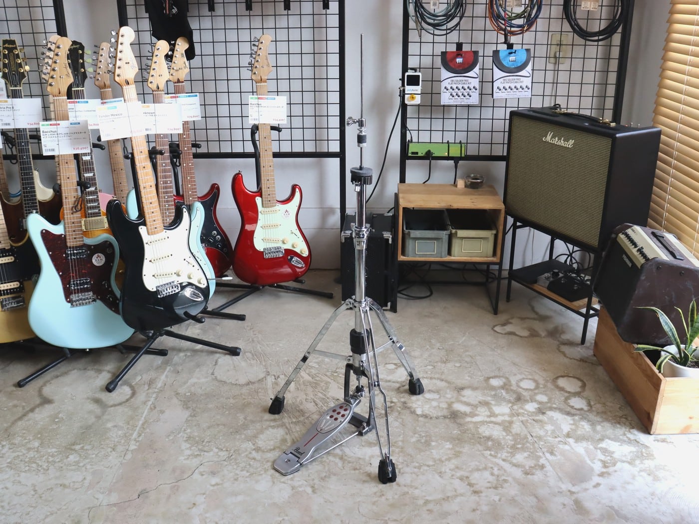 【中古】Pearl H-1050 ハイハットスタンド