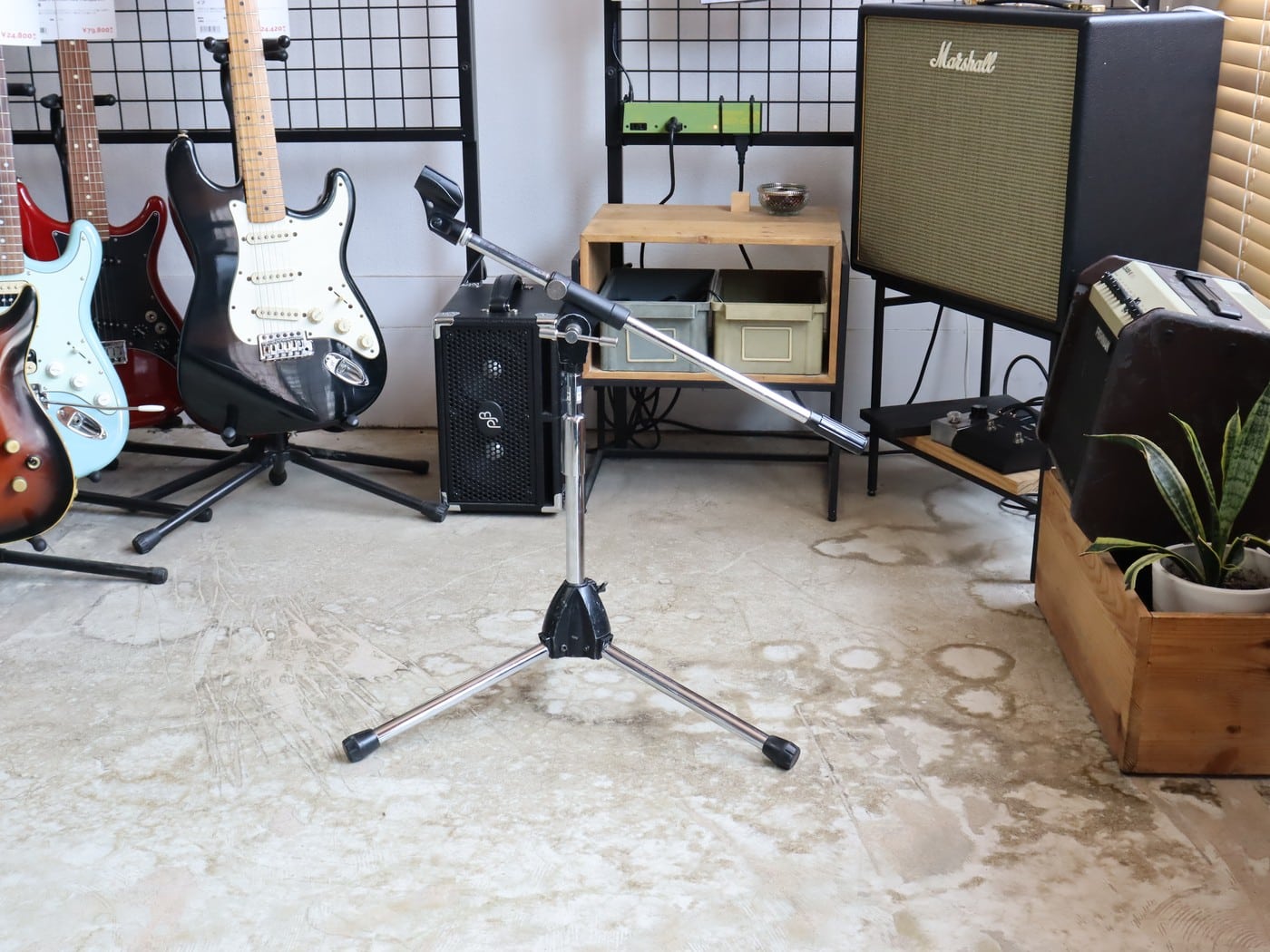 【中古】TAMA STAGE MASTER ショートブームスタンド クローム