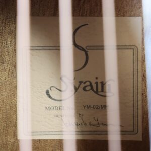 【中古】S.Yairi YM-02/MH ミニアコースティックギター - 画像 (9)