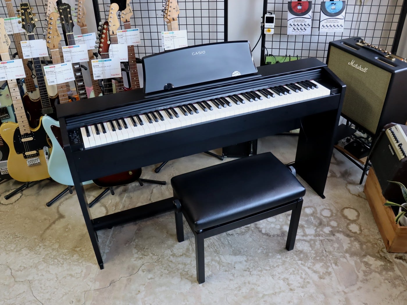 【中古】CASIO PX-770BK 電子ピアノ ブラック 2024年製