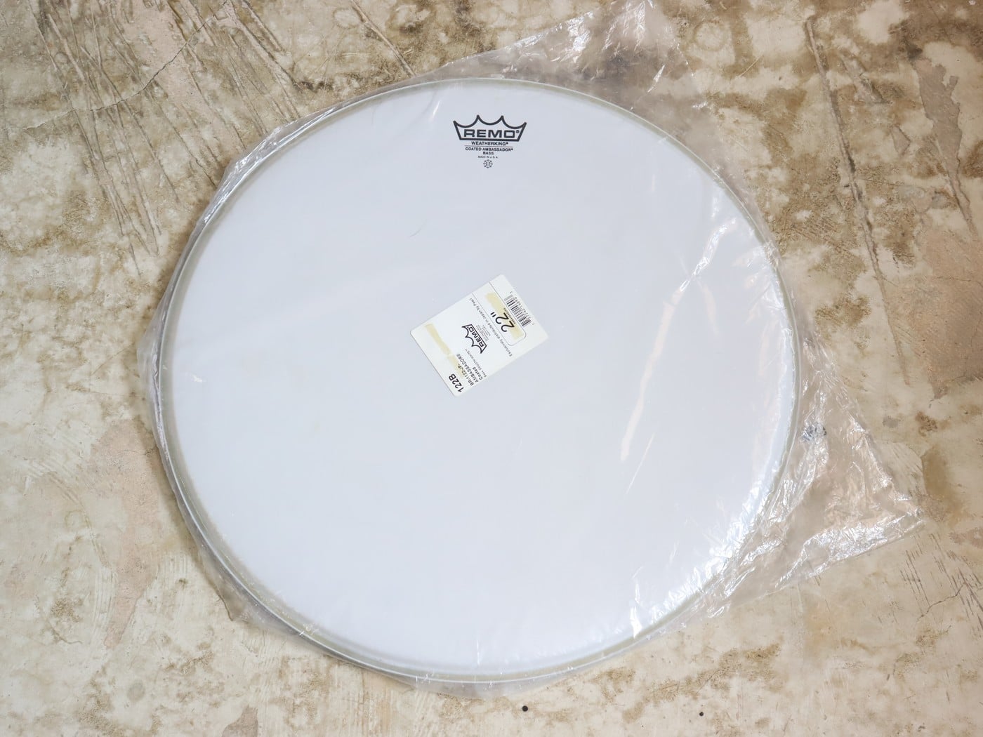 【中古】REMO 22インチバスドラムヘッドx3枚セット - 画像 (5)