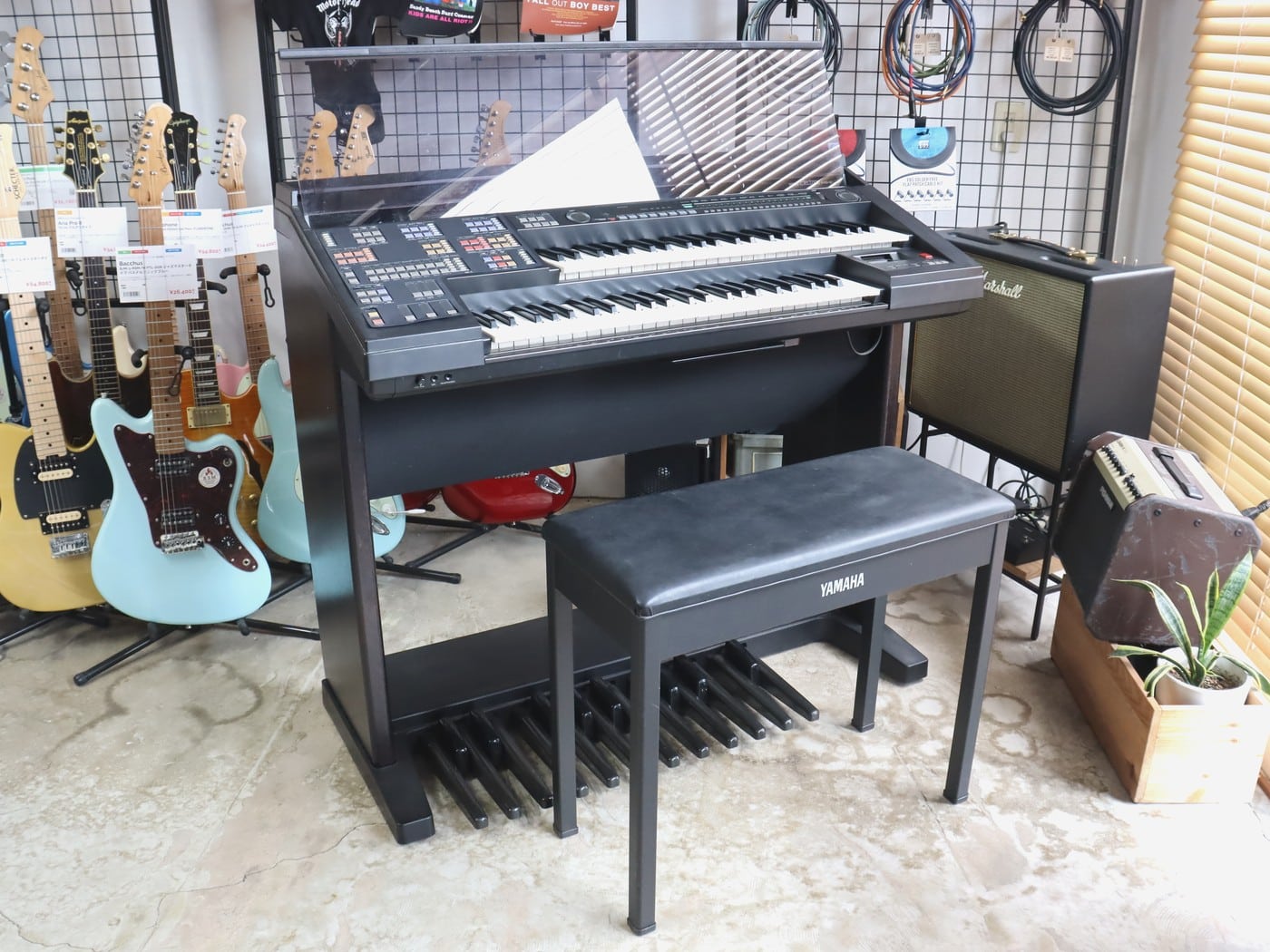 【中古・ジャンク】YAMAHA HS-5 エレクトーン 1989年製【店頭渡し可能】