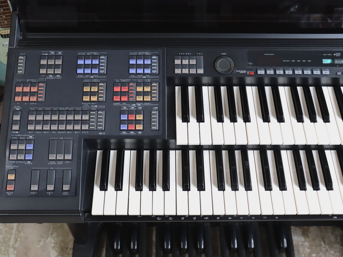 【中古・ジャンク】YAMAHA HS-5 エレクトーン 1989年製【店頭渡し可能】 - 画像 (4)