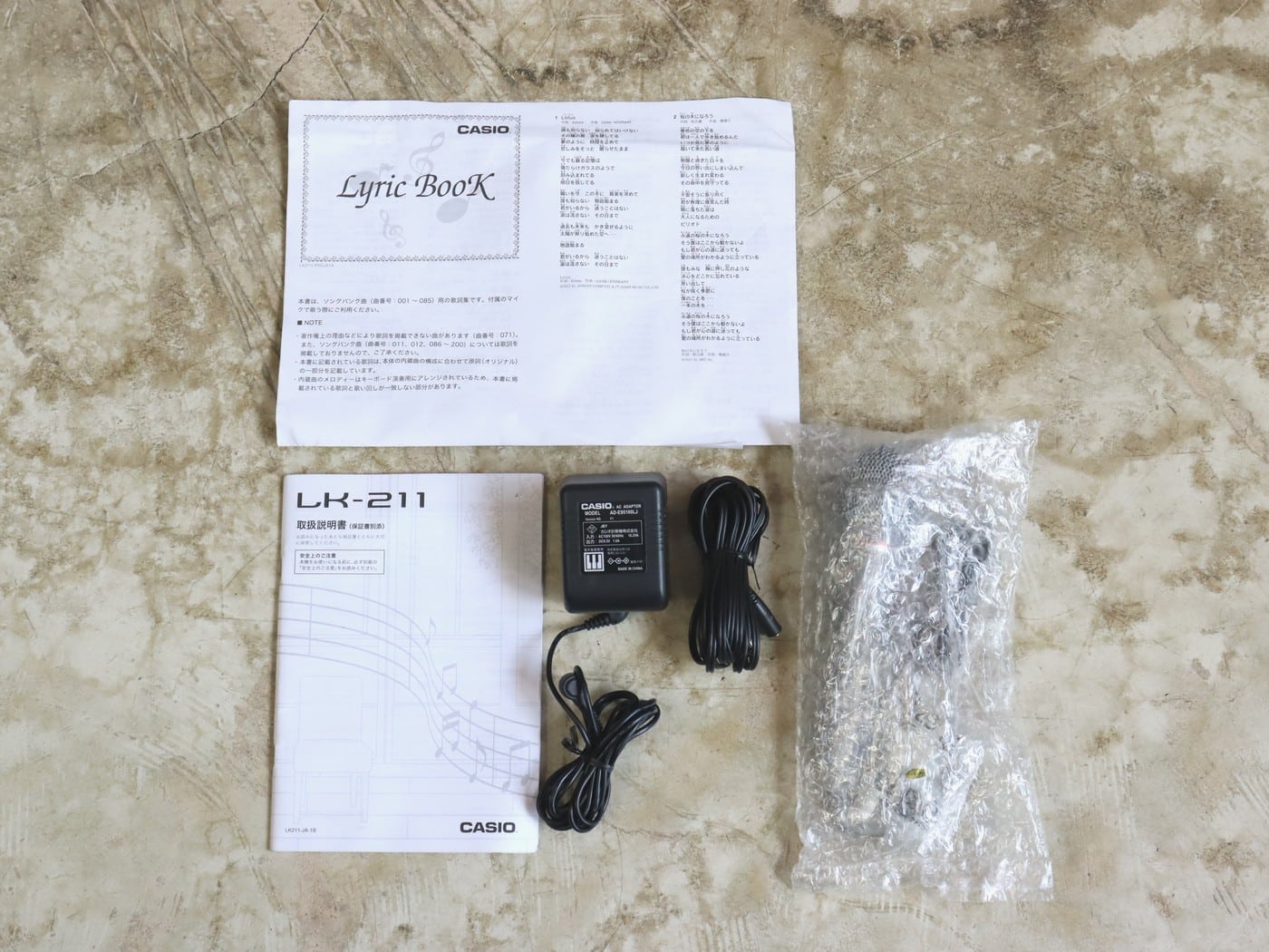 【中古】CASIO LK-211 光ナビゲーションキーボード 61標準鍵盤 - 画像 (9)