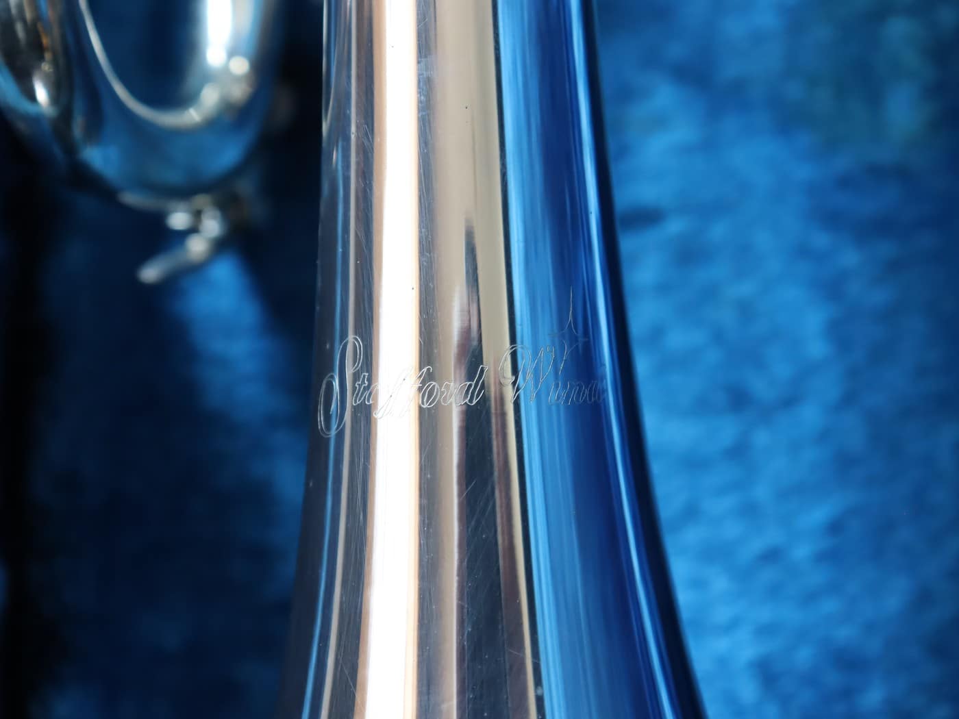 【中古・現状渡し】Stafford Wind トランペット ケース付 - 画像 (3)