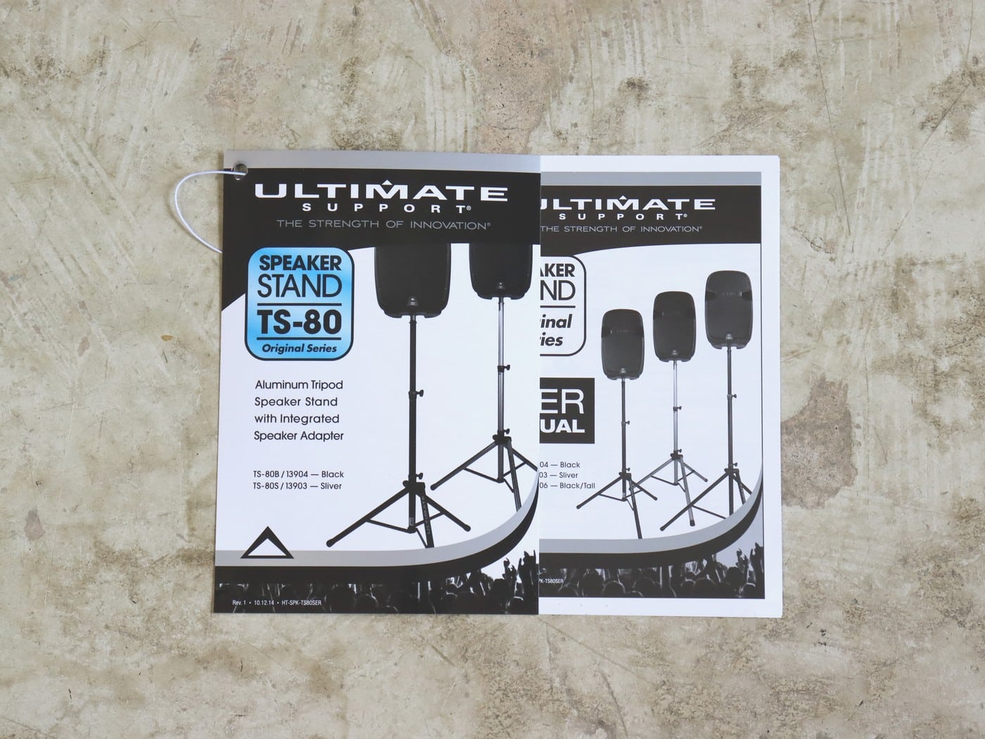 【中古】Ultimate TS80B スピーカースタンド 2本セット #1 - 画像 (4)