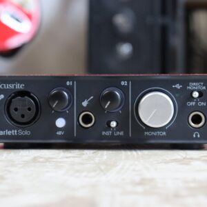【中古】Focusrite Scarlett Solo オーディオインターフェイス - 画像 (4)