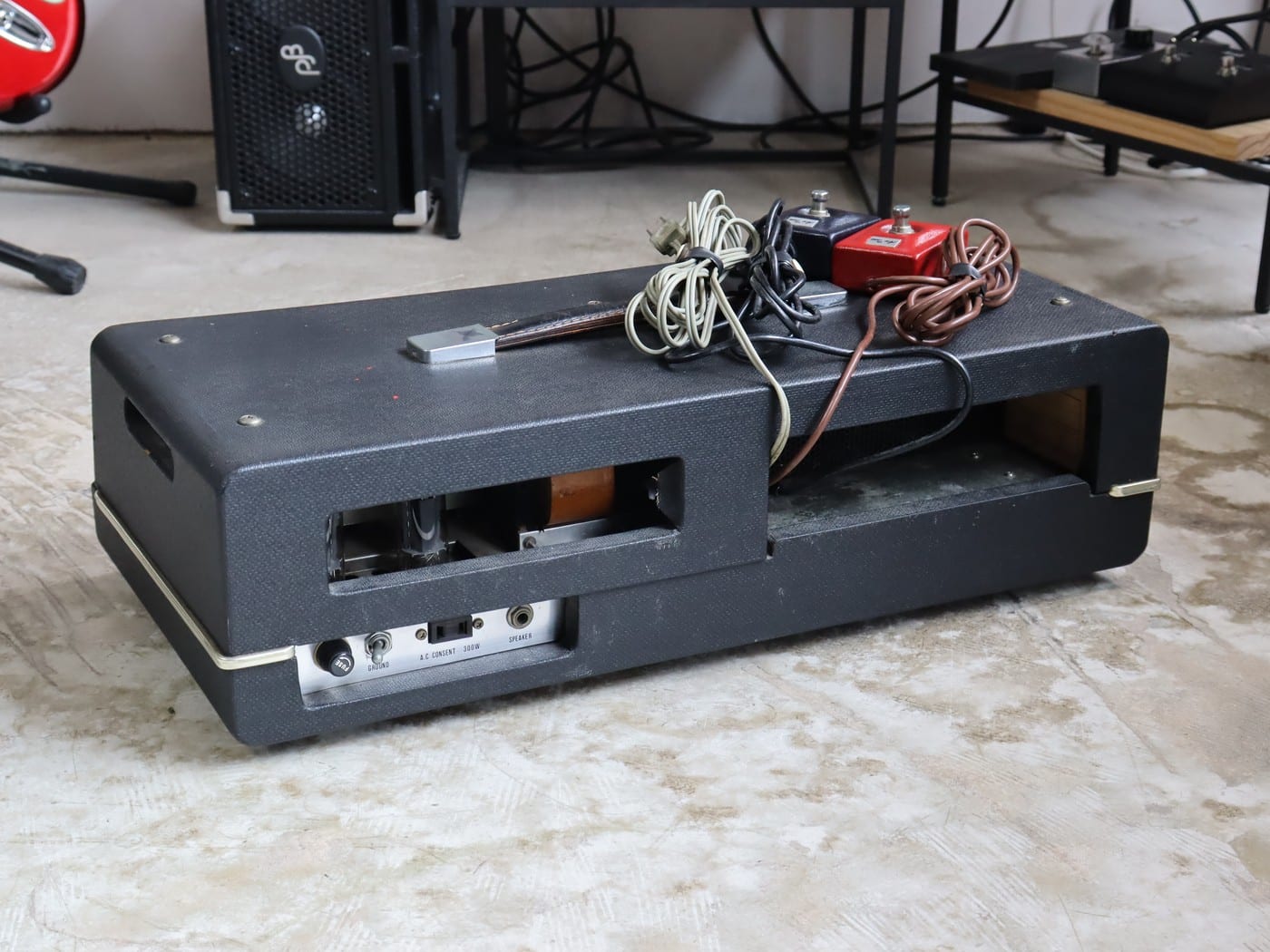 【中古・現状渡し】ACE TONE Mighty-5 ギターアンプ キャビネットセット - 画像 (5)