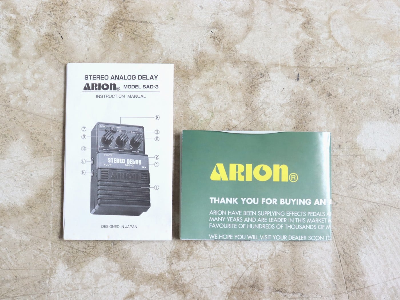 【中古】ARION SAD-1 Stereo Delay ディレイ - 画像 (7)