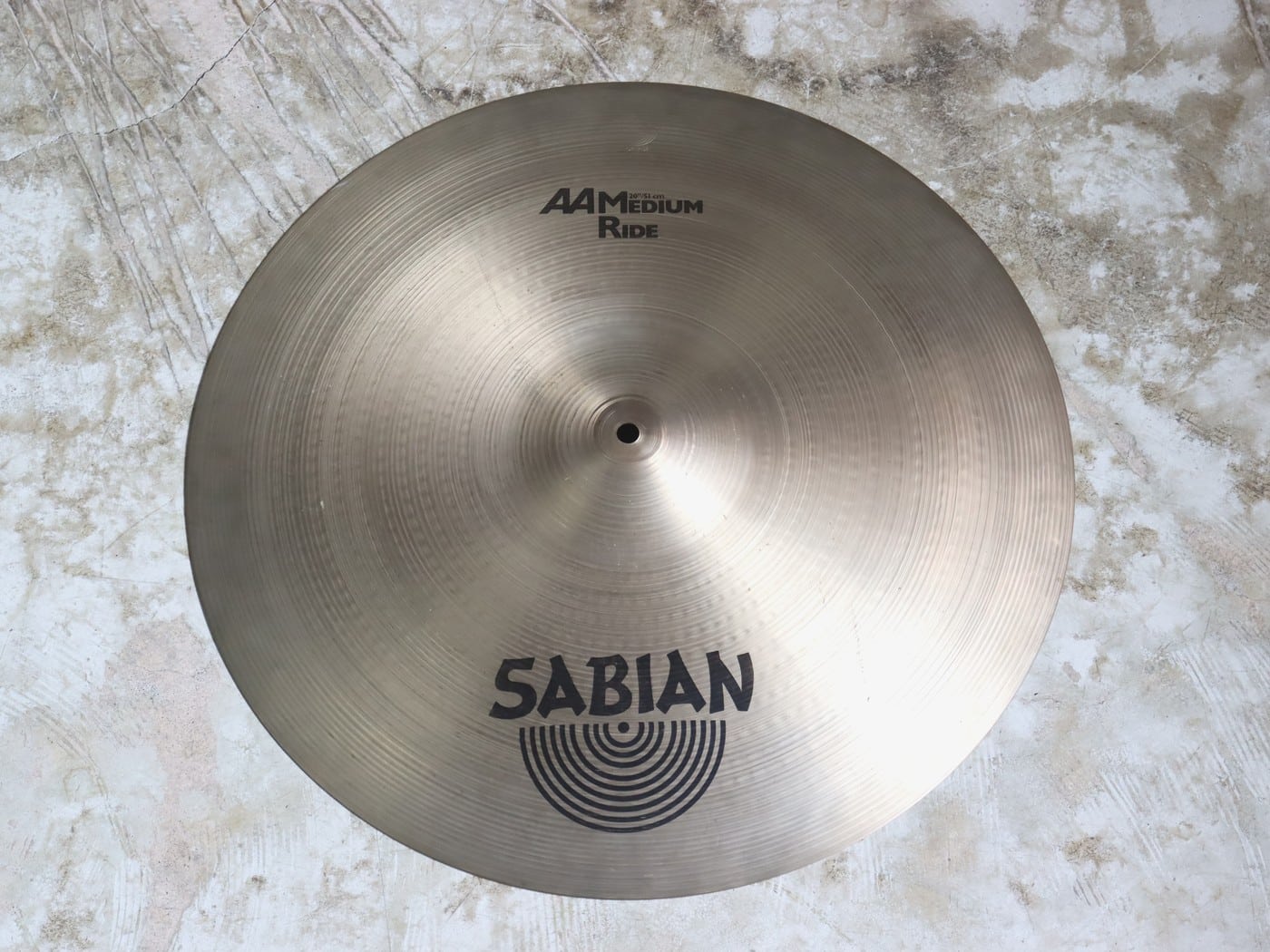 【中古】SABIAN AA MEDIUM RIDE ライドシンバル 20インチ