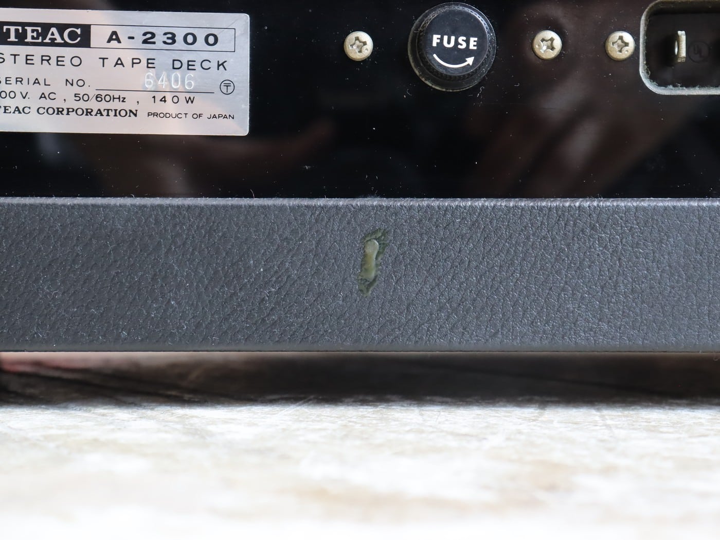 【中古・現状渡し】TEAC A-2300 オープンリール - 画像 (8)