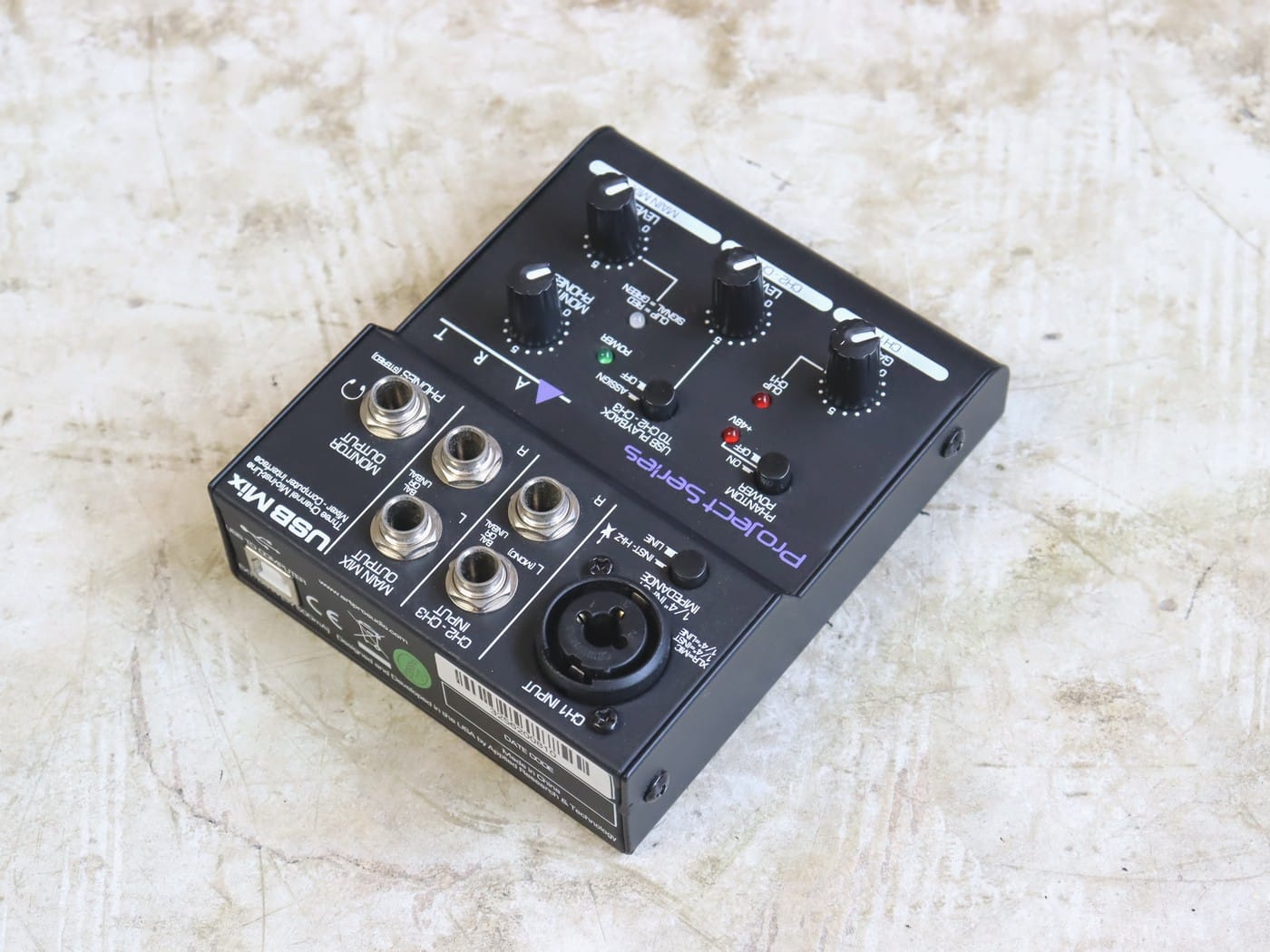 【中古】ART USB Mix USBオーディオインターフェイス/アナログミキサー - 画像 (2)