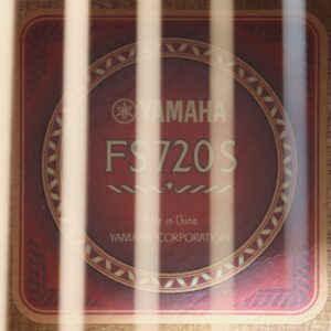 【中古】YAMAHA FS720 アコースティックギター - 画像 (9)