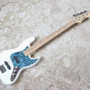 【中古】PLAYTECH JB420 White ジャズベースタイプ