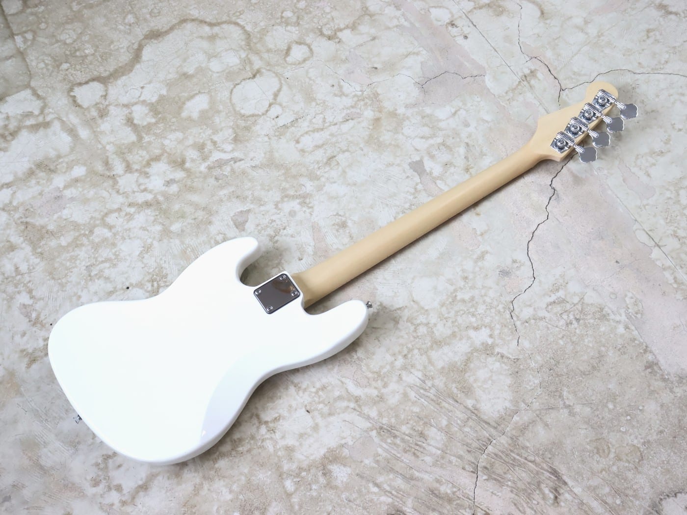【中古】PLAYTECH JB420 White ジャズベースタイプ - 画像 (3)