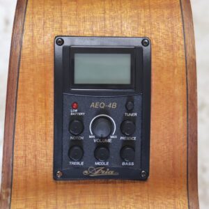 【中古】Aria FEB-FL エレアコベース フレットレス - 画像 (8)
