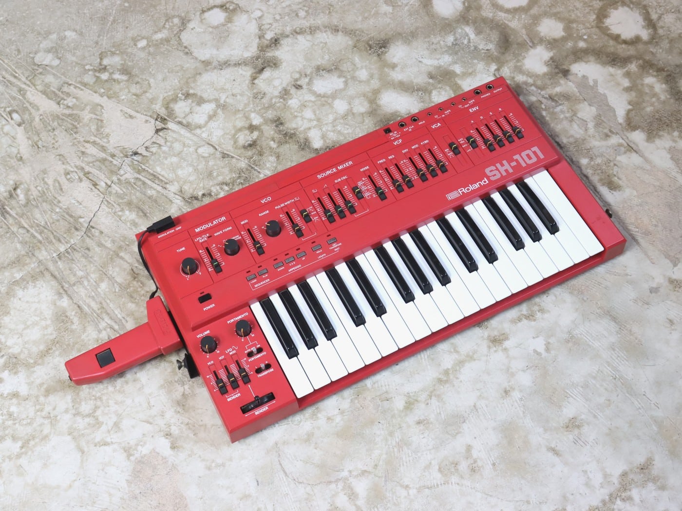 【中古】Roland SH-101 RED アナログ・シンセサイザー