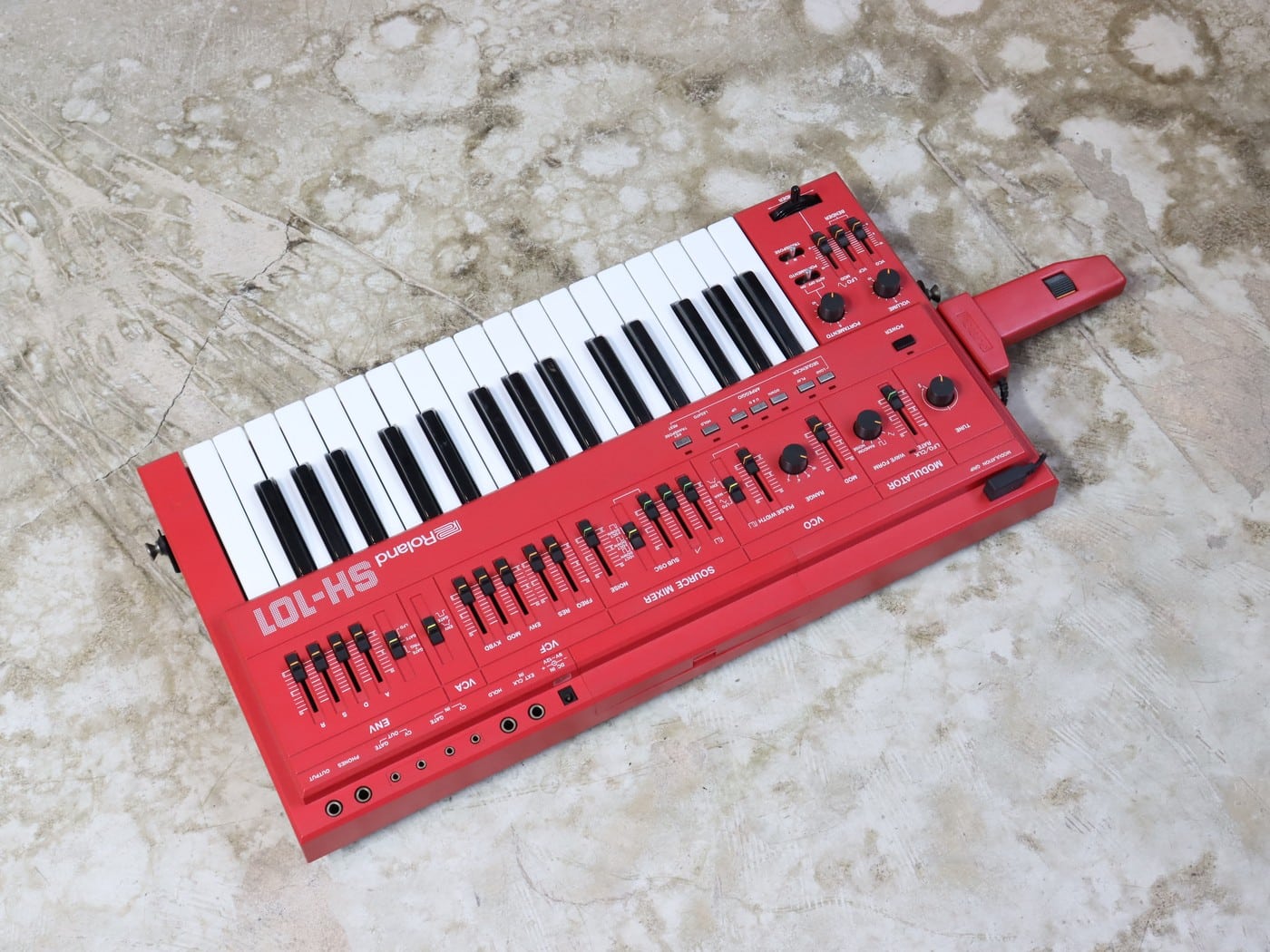 【中古】Roland SH-101 RED アナログ・シンセサイザー - 画像 (2)