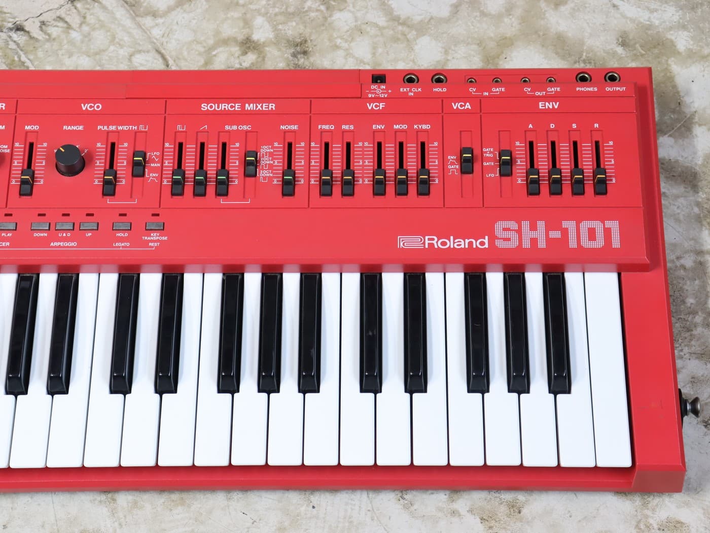 【中古】Roland SH-101 RED アナログ・シンセサイザー - 画像 (4)