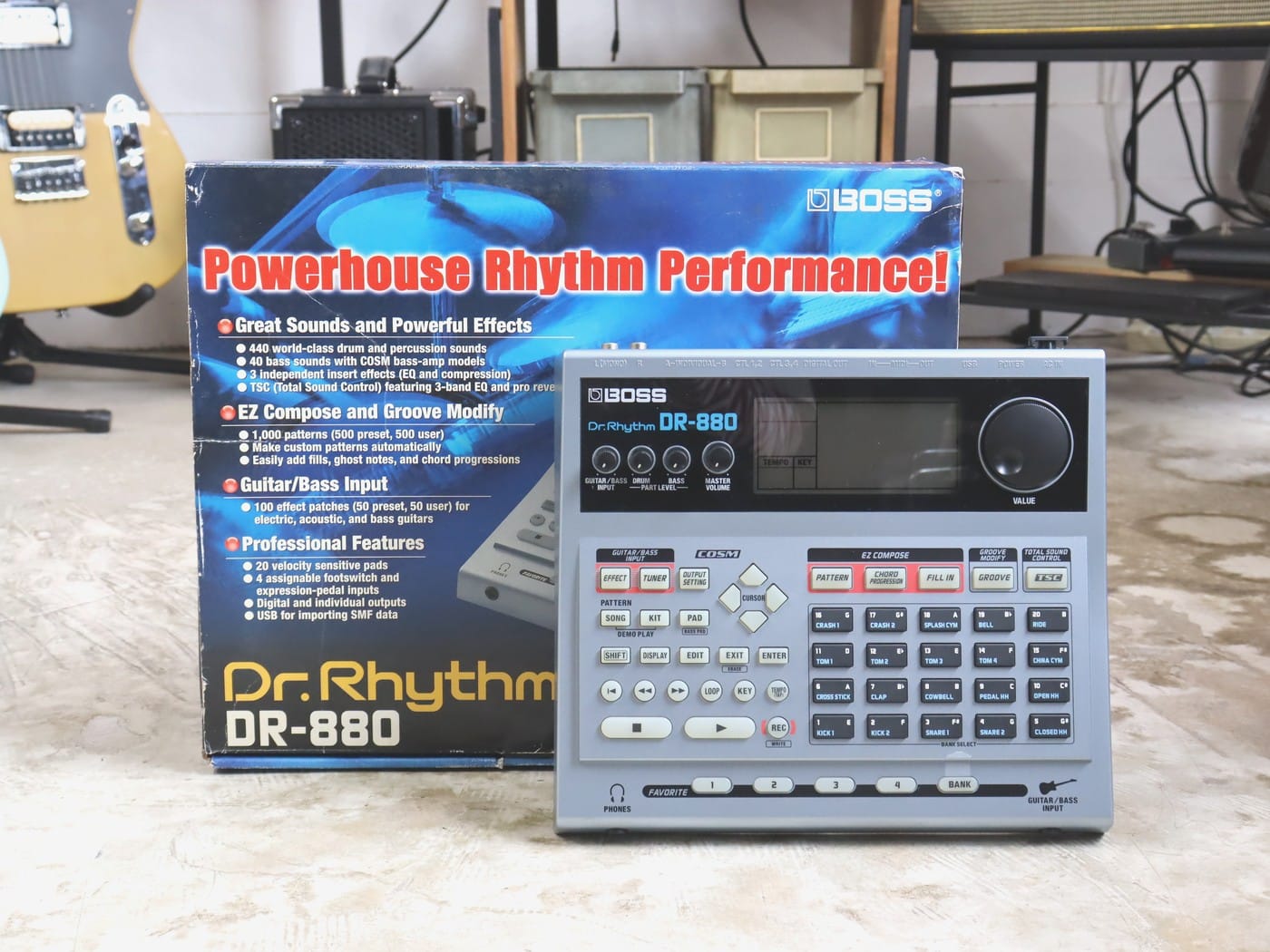 【中古】Roland DR-880 リズムマシン