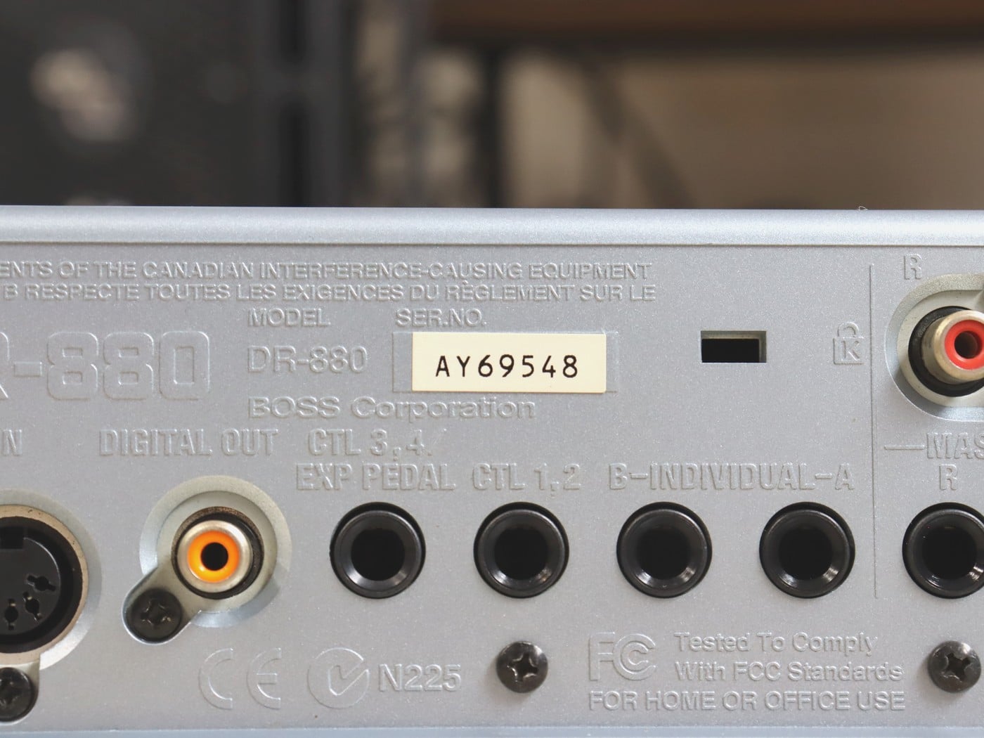 【中古】Roland DR-880 リズムマシン - 画像 (6)