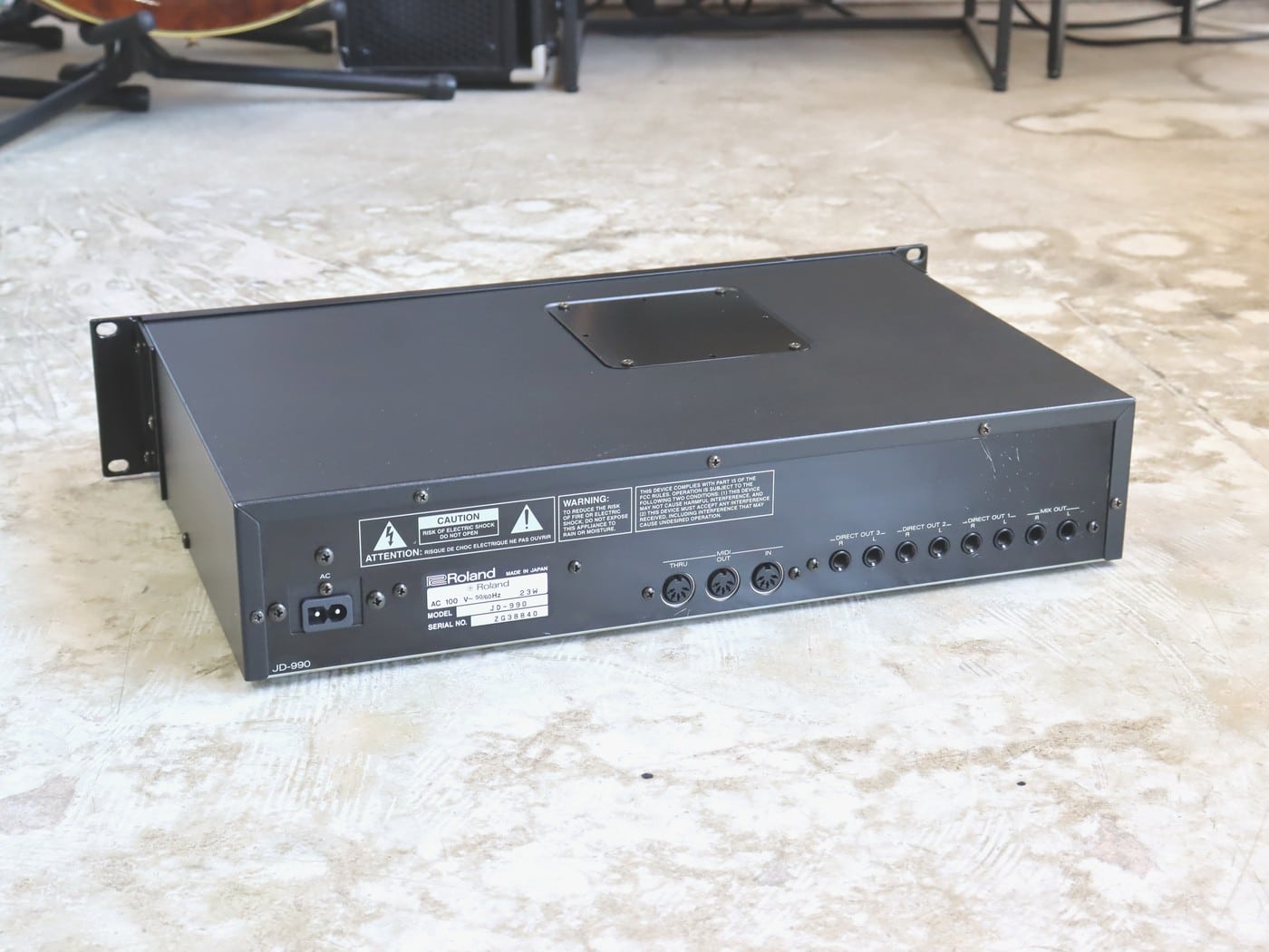 【中古】Roland JD-990 ラック音源モジュール - 画像 (2)