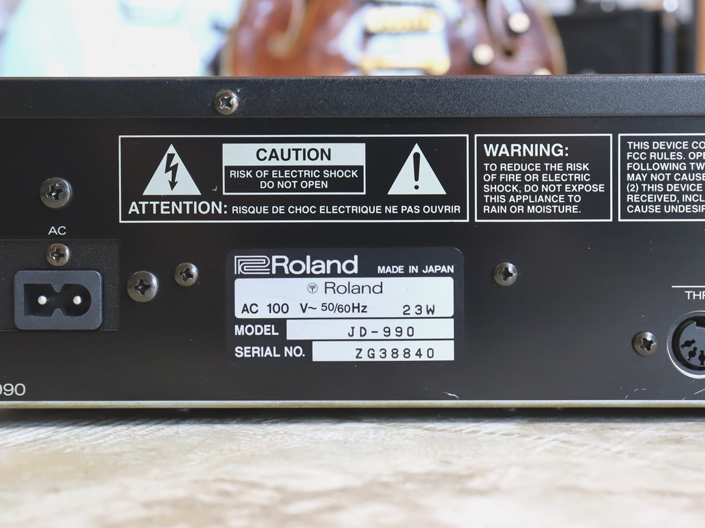 【中古】Roland JD-990 ラック音源モジュール - 画像 (5)
