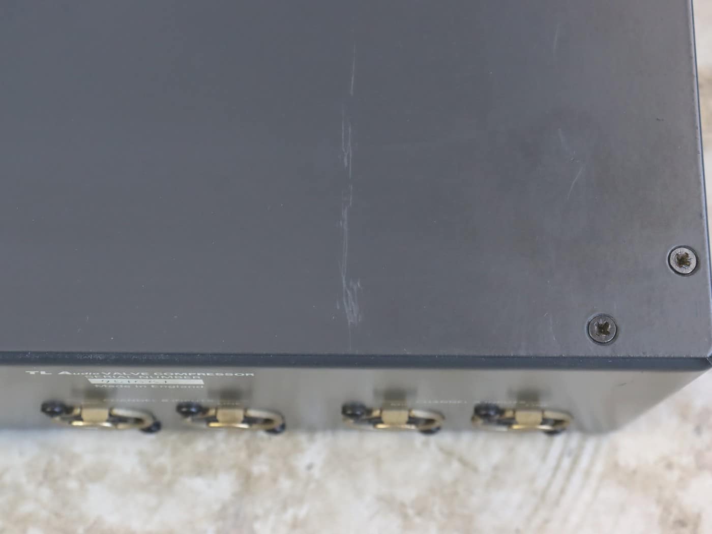【中古】TL AUDIO C1 DUAL VALVE PRE AMPLIFIER COMPRESSER ラックマイクプリアンプ - 画像 (3)