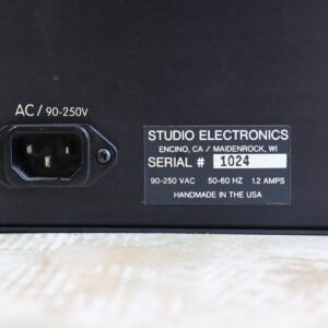 【中古】Studio Electronics SE-1 アナログ・モノフォニック・シンセ音源モジュール - 画像 (3)