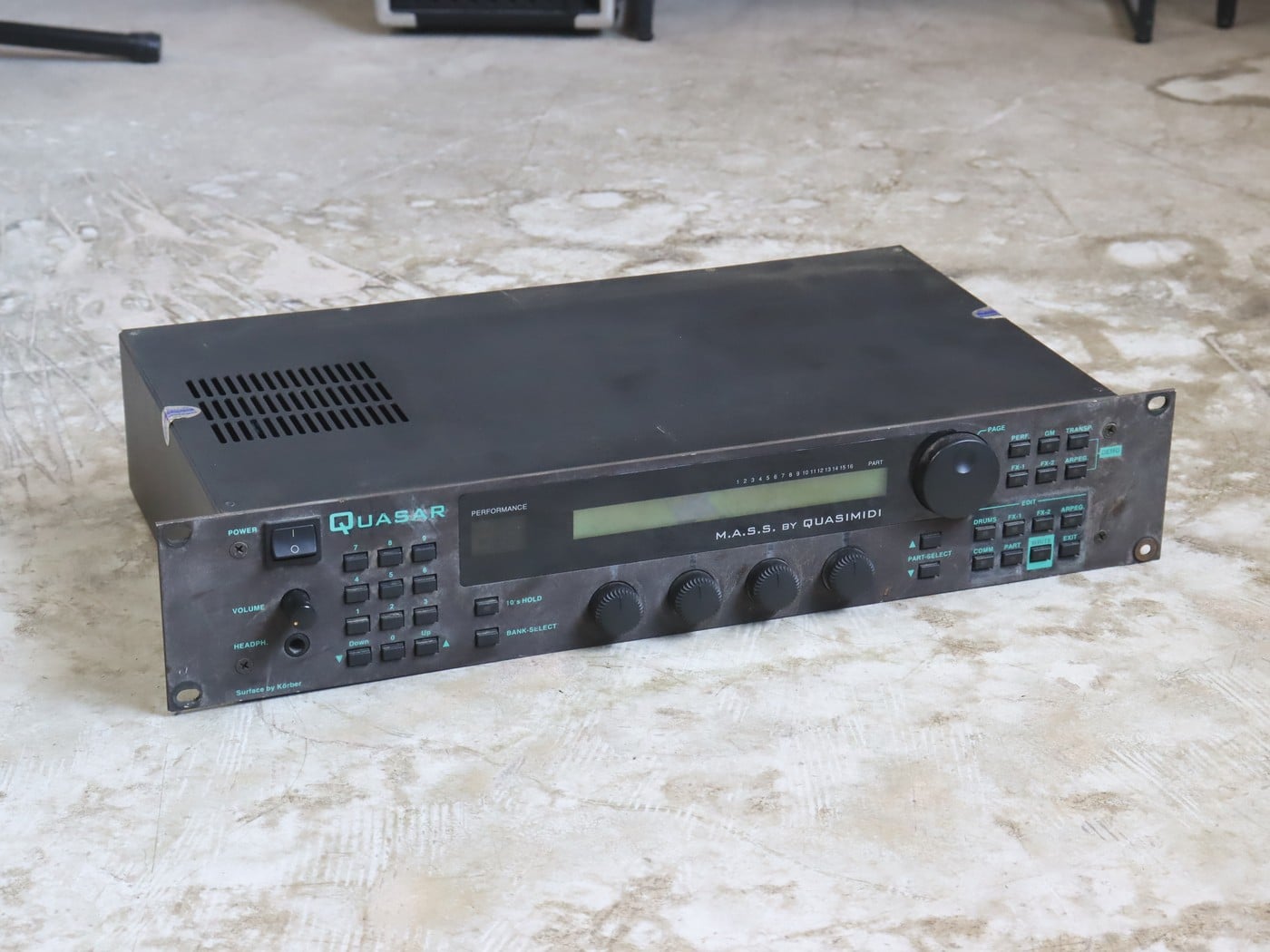 【中古・ジャンク】Quasimidi QUASAR ラック音源モジュール