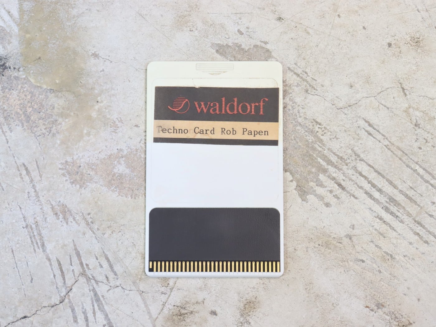 【中古】Waldorf Micro Wave用サウンドカード Dave Gould Techno