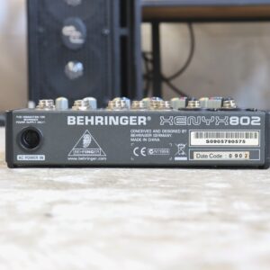 【中古・現状渡し】Behringer XENYX 802 アナログミキサー - 画像 (3)