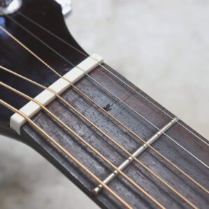 【中古・現状渡し】Alfa tone Hummingbird風 アコースティックギター - 画像 (12)