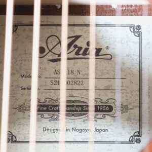 【中古】Aria ASA-18N パーラーギター - 画像 (8)