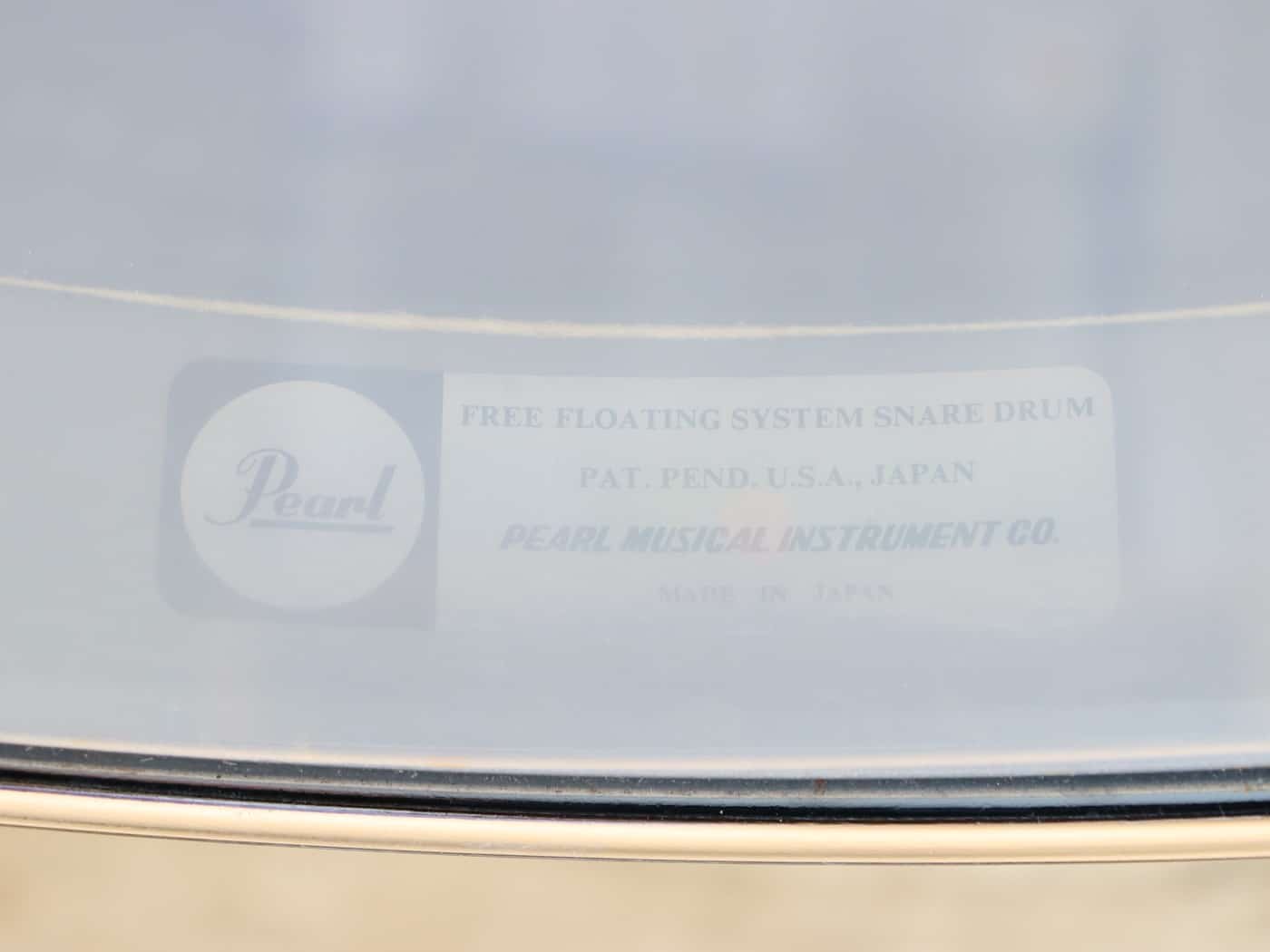 【中古】Pearl Free Floating snare スネア 14インチ - 画像 (5)