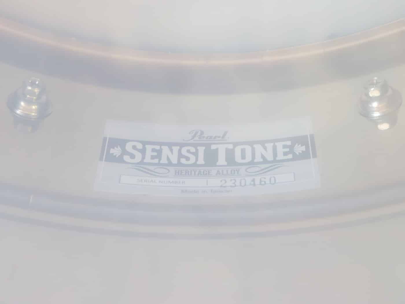 【中古】Pearl Sensitone Heritage スネア14 インチ - 画像 (5)