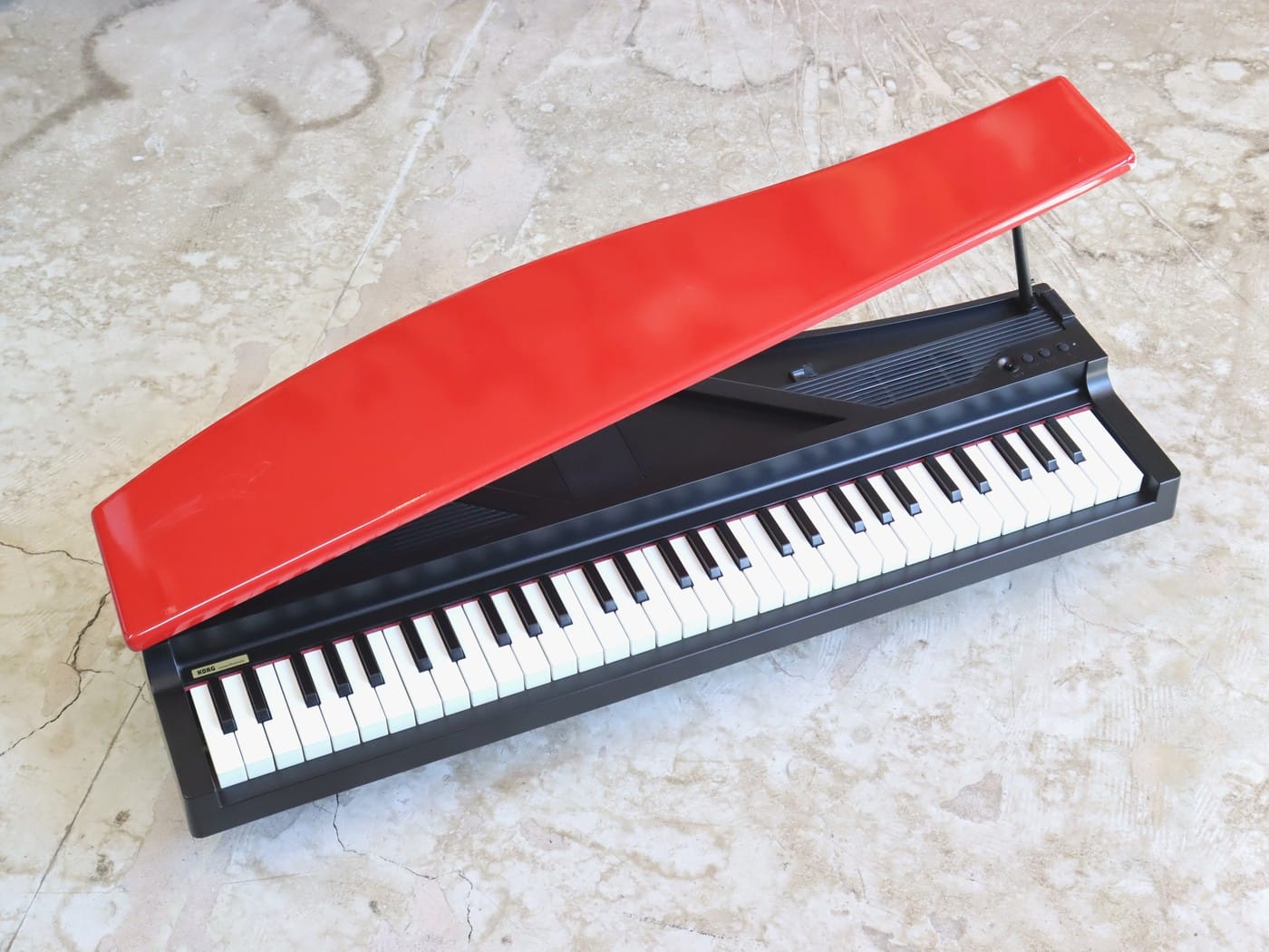 【中古】KORG microPIANO Red マイクロピアノ