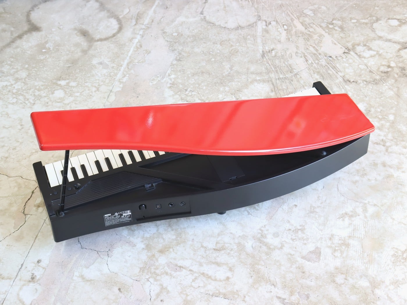 【中古】KORG microPIANO Red マイクロピアノ - 画像 (2)