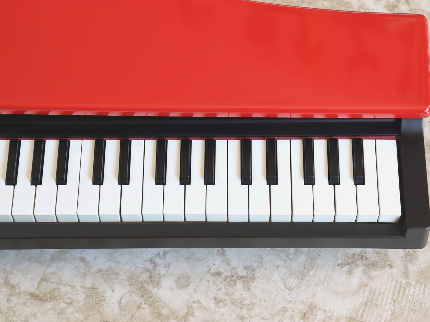 【中古】KORG microPIANO Red マイクロピアノ - 画像 (4)