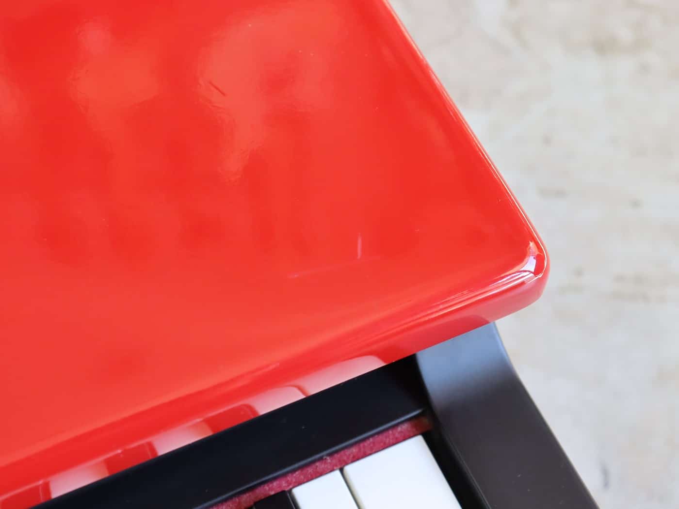 【中古】KORG microPIANO Red マイクロピアノ - 画像 (8)