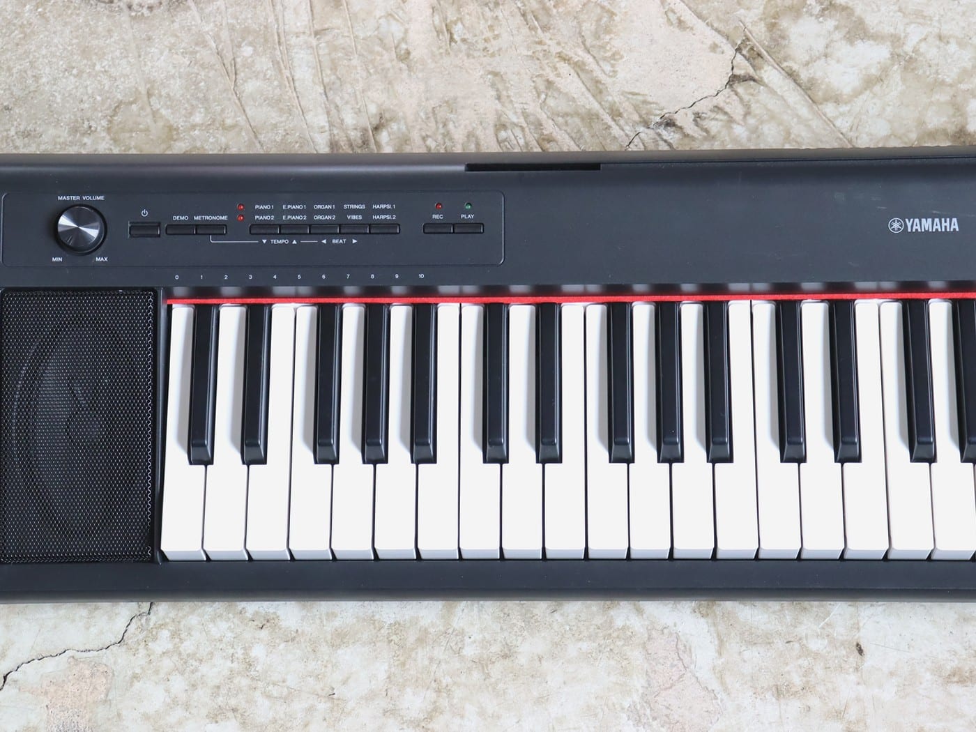 【中古】YAMAHA piaggero NP-12B 電子ピアノ - 画像 (3)