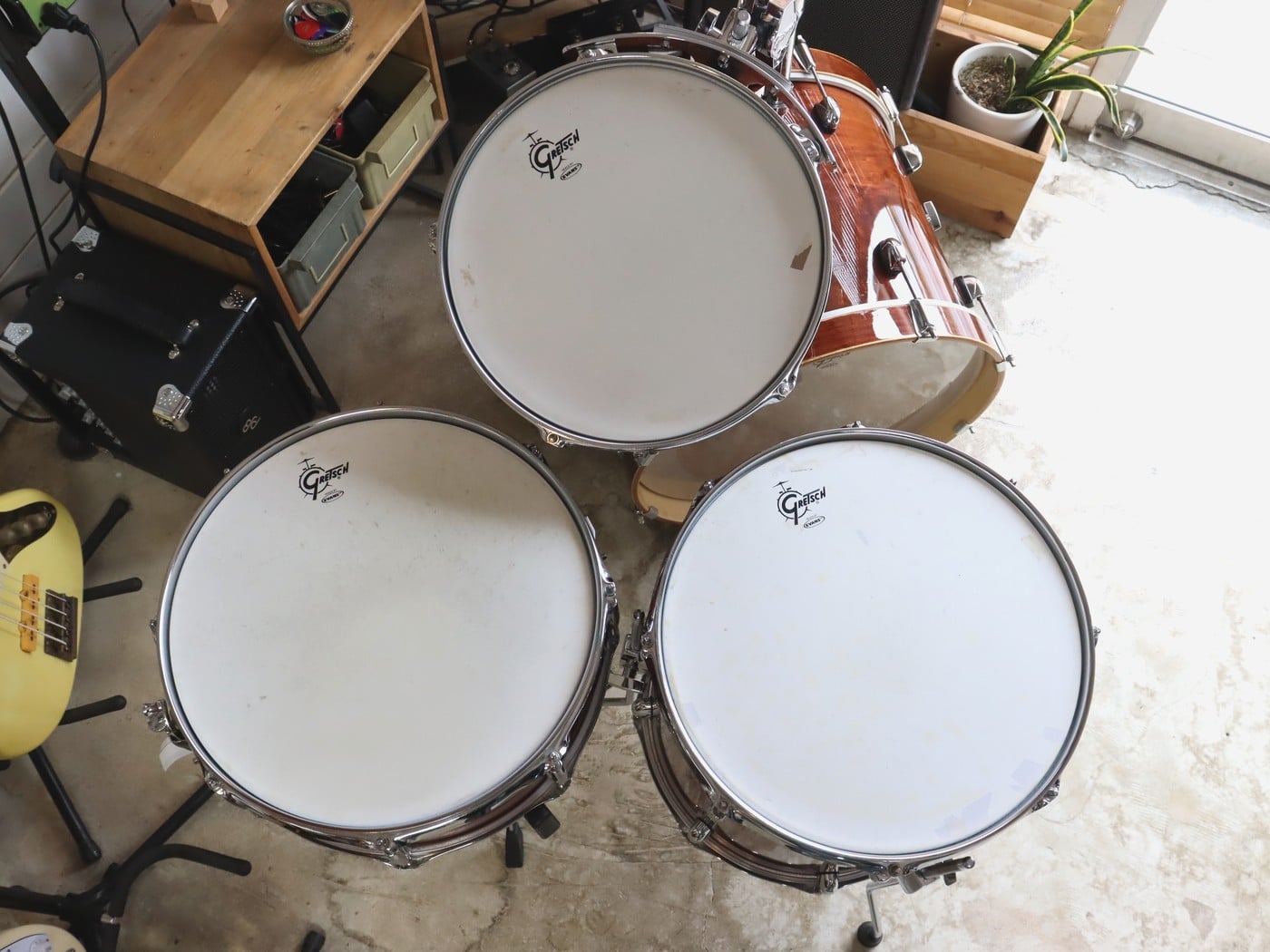 【中古】GRETSCH Catalina Club 4点 ドラムセット - 画像 (3)